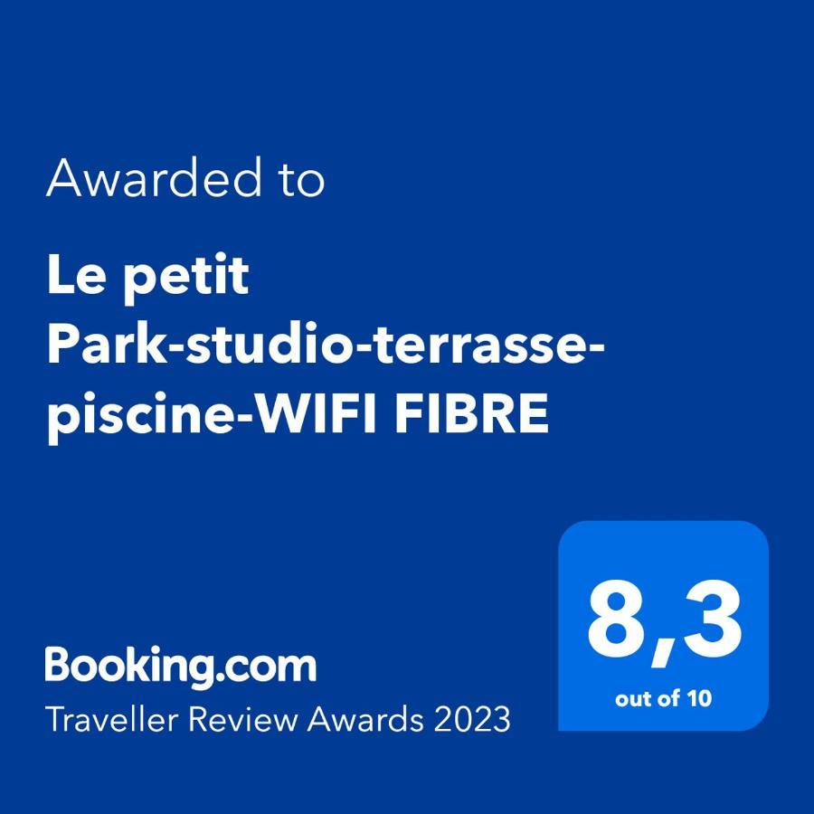 Le Petit Park-Studio-Terrasse- Piscine-Wifi Fibre Lägenhet Pau Exteriör bild
